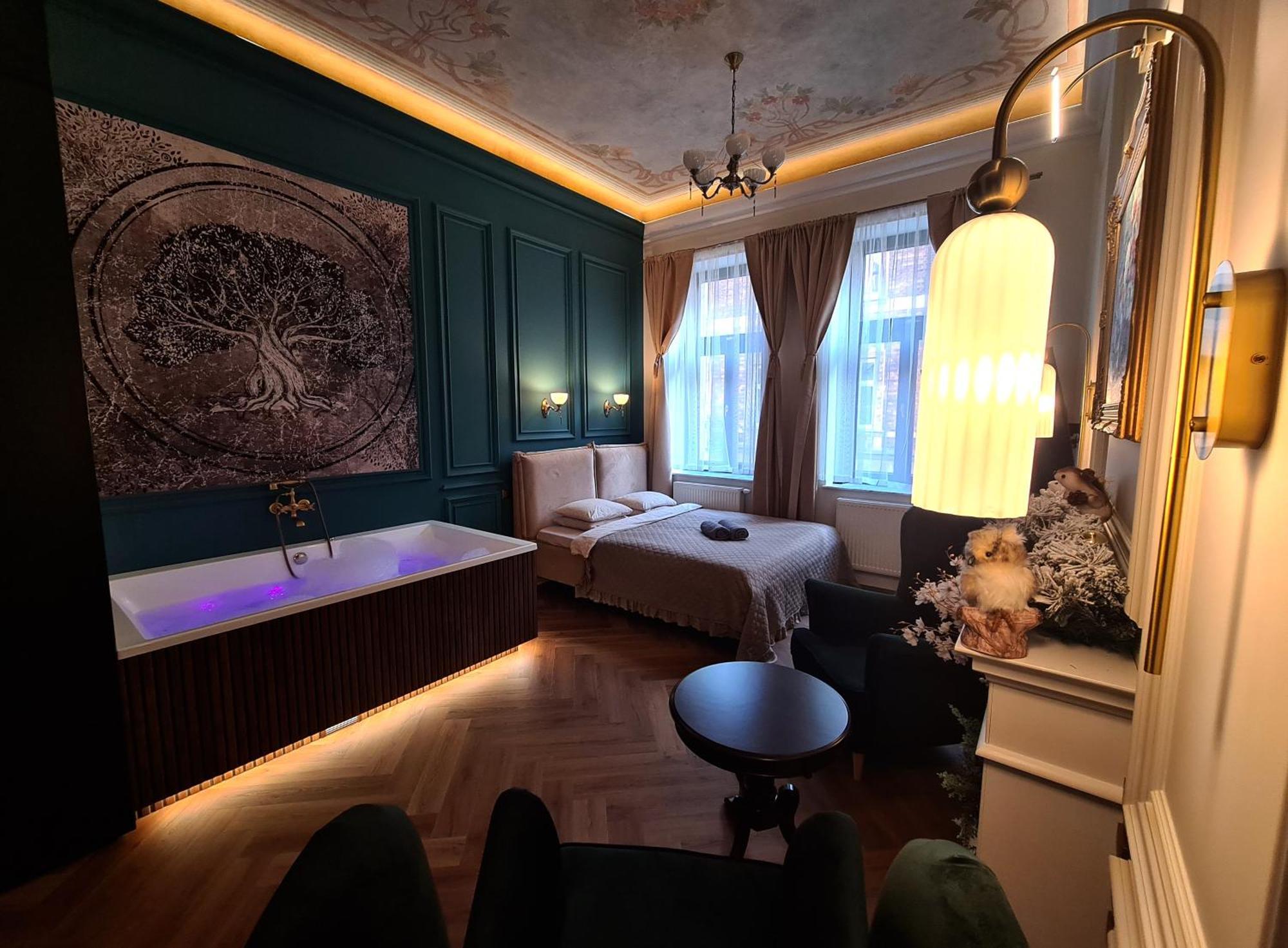 Art Jacuzzi Koletek Appartement Krakau Buitenkant foto